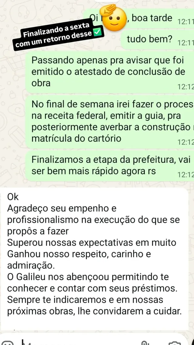 Acompanhamento de processo de regularização